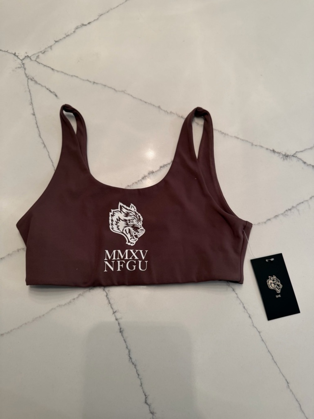 Darc Sport SHE Mauve-Brown Athletic Sports Bra